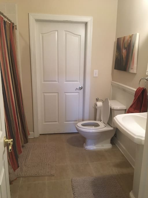 Private Guest bathroom