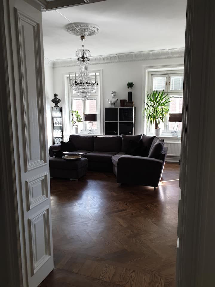 从走廊欣赏美景