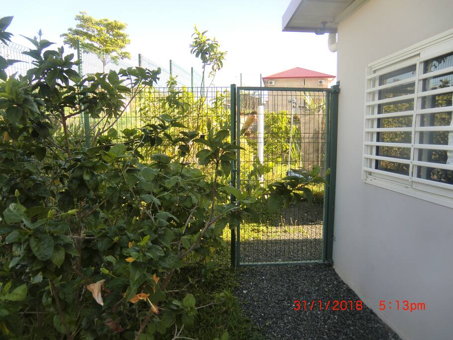 Votre entrée privée.