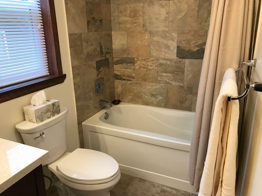 Each bedroom has a full bathroom
