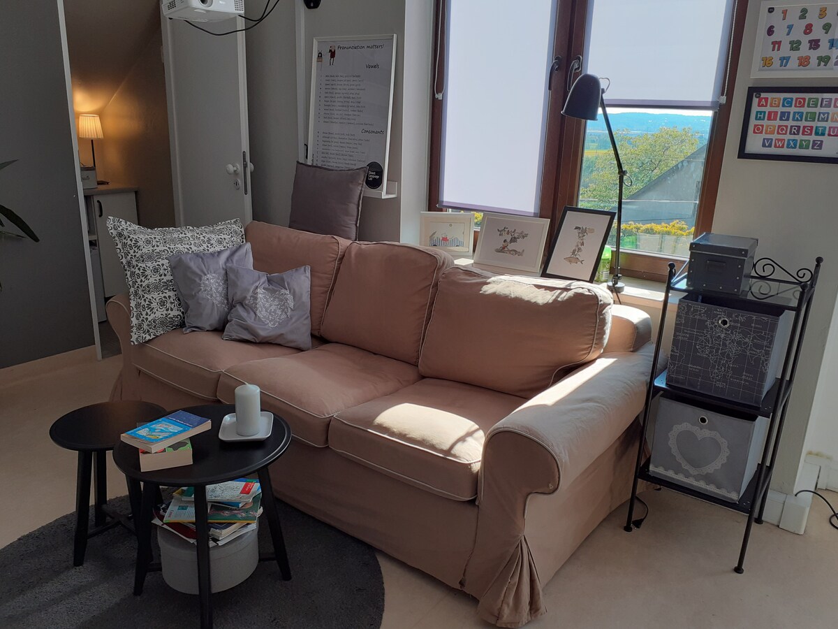 غرفة النهار + غرفة النوم