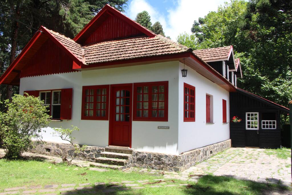 Parte da frente da casa