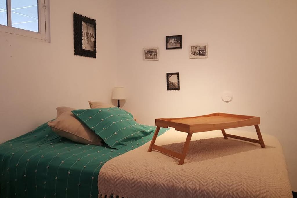 Your double bed