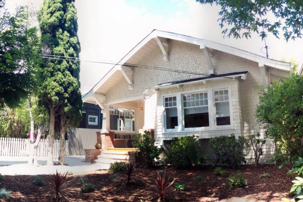 Front of the house