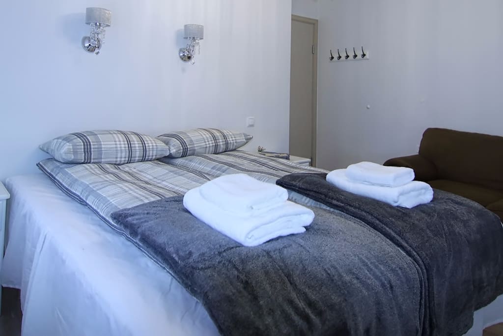 Wonderful bedroom with one queen size bed