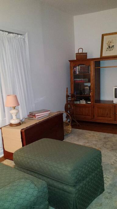 Relax in the sitting room with a good book and a cup of tea