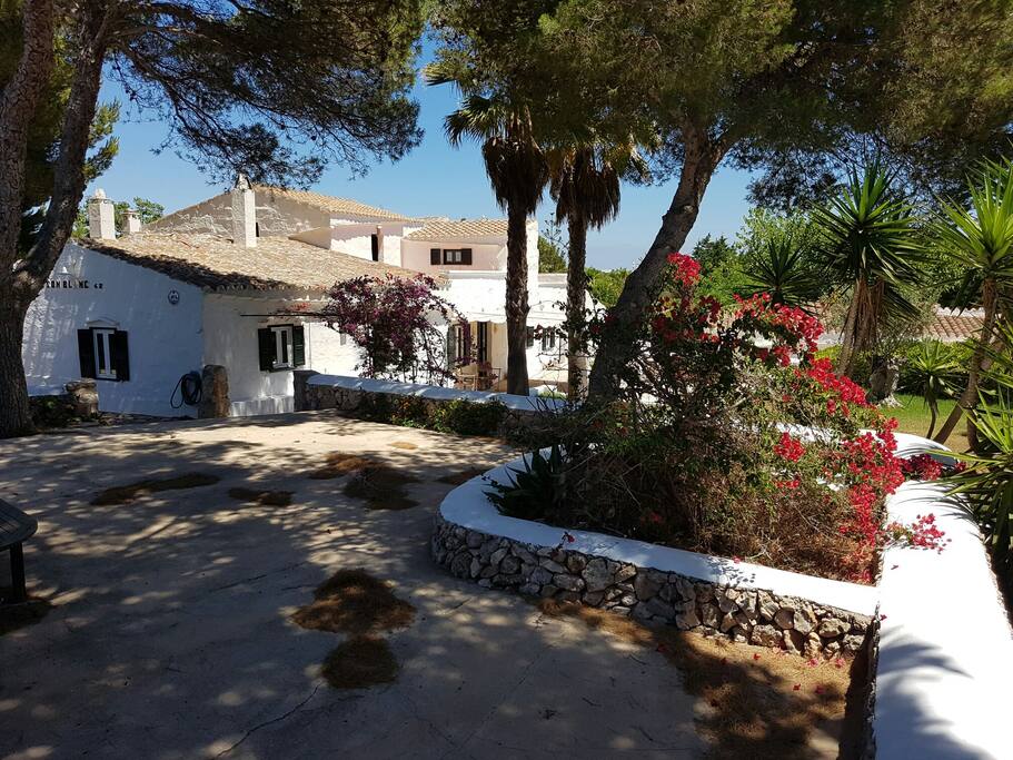 View of the villa