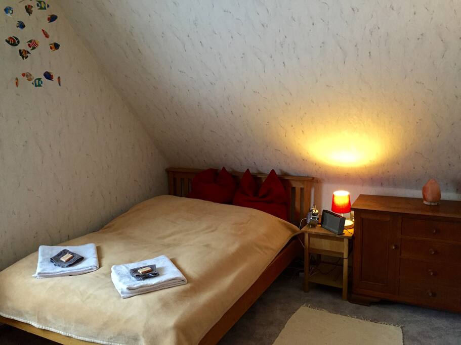 Ein Blick ins gemütliche Zimmer