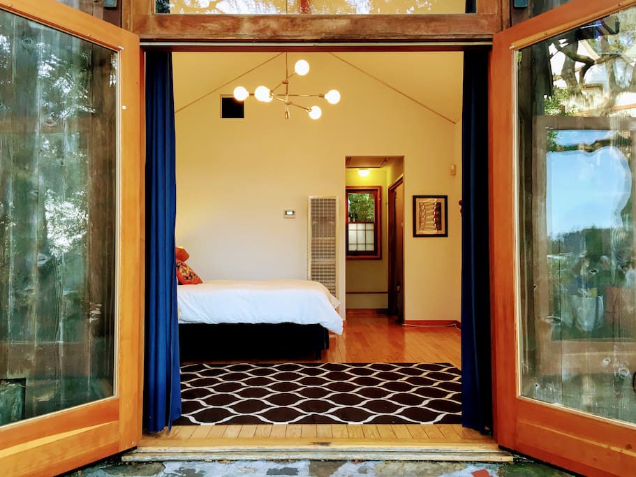 entrance to the cottage