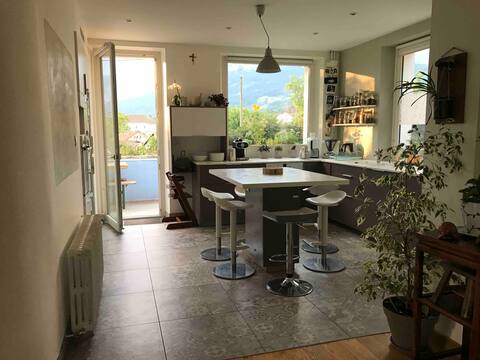Large family house near city center