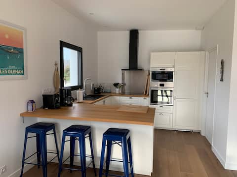 Top Airbnb: KER NANY - 4-star house in the heart of Sainte-Maline in Combrit