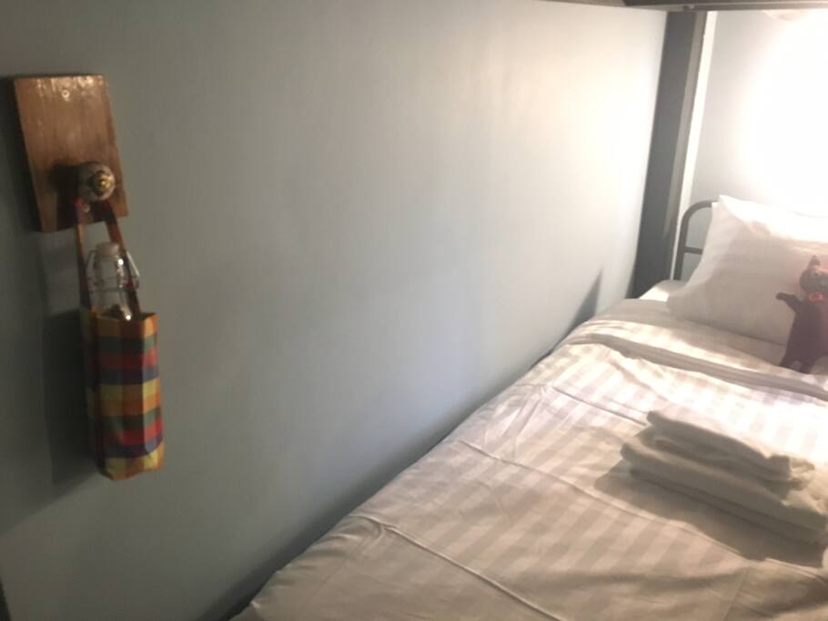 A bottle of water