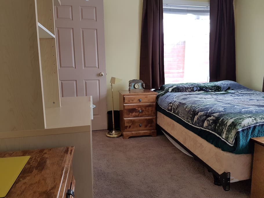 The bedroom!