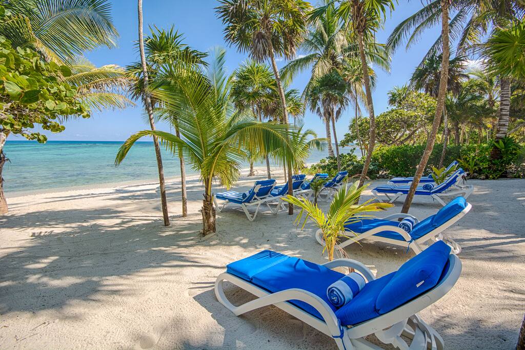 Your private beachfront estate with stunning ocean views.
