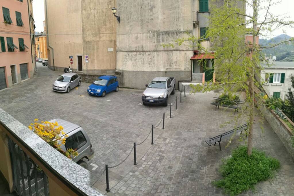 La Piazzetta con ingresso