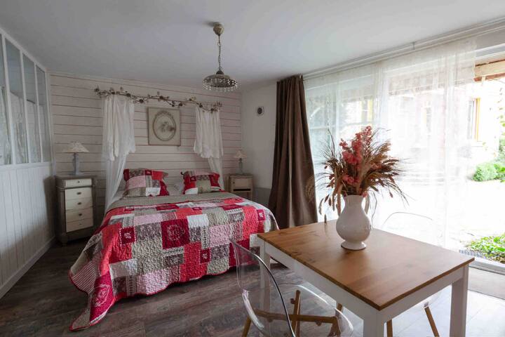 Private room with 1 bedrooms in Baie de Somme - Chambre en baie