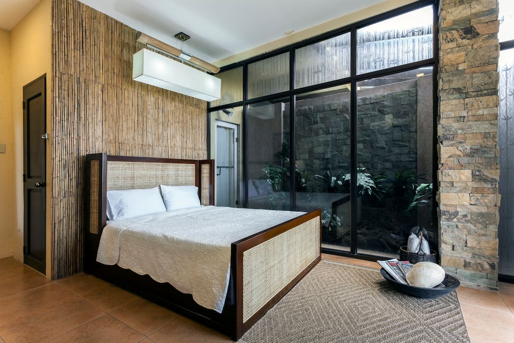 Fully-furnished with air-conditioning / Garden Room C
