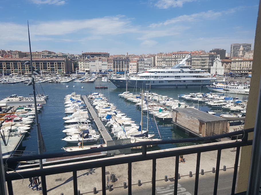 "Vieux Port" View from the apartment