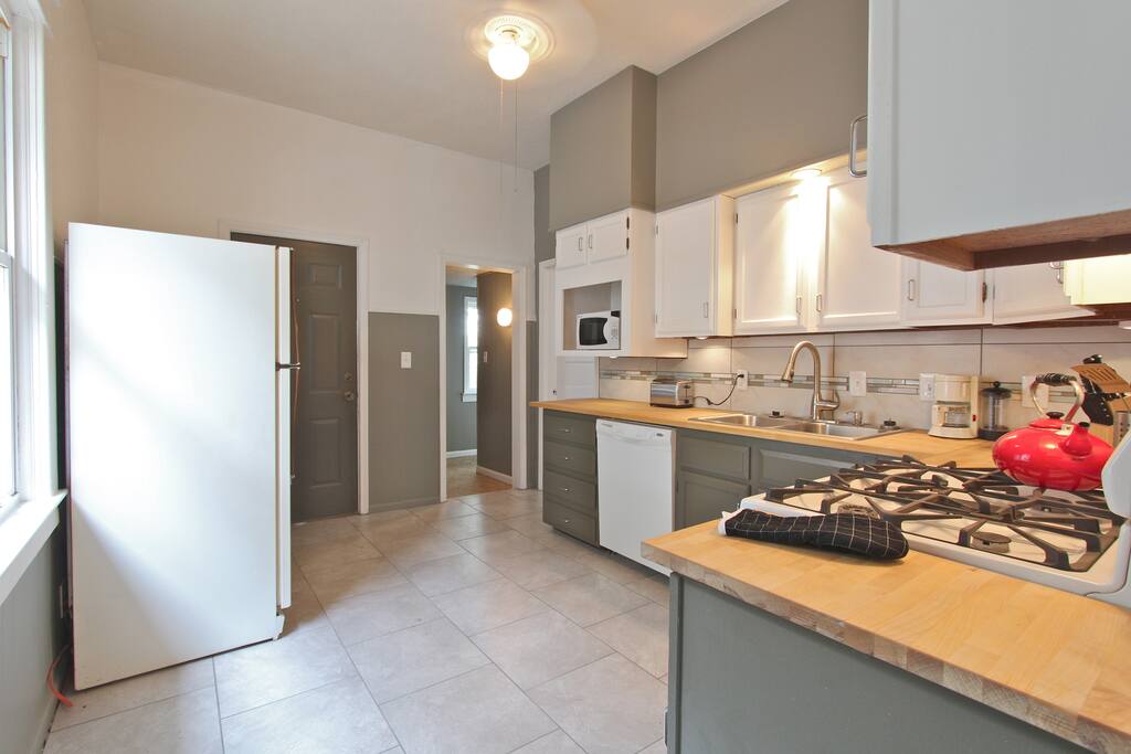 Completely updated kitchen saves you lots of money