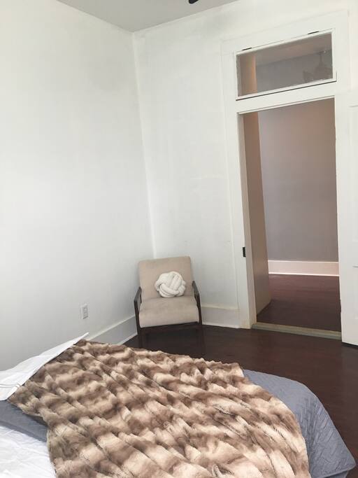 Bedroom Entrance, with Transom Window