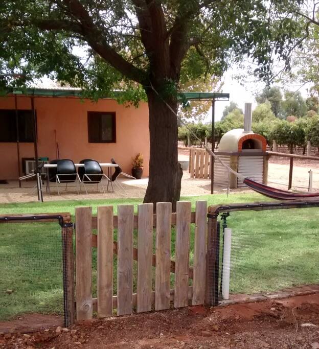 Enclosed yard