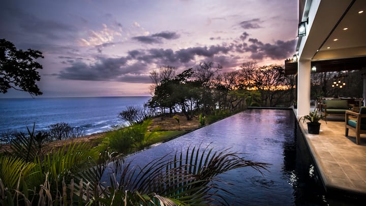 Villa Front Ocean view Costa Rica ( In house Chef) - Houses for Rent in
