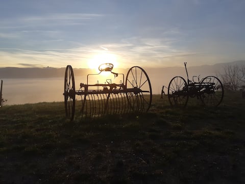 "Au fil des Crêtes" attic/quiet/warm/view