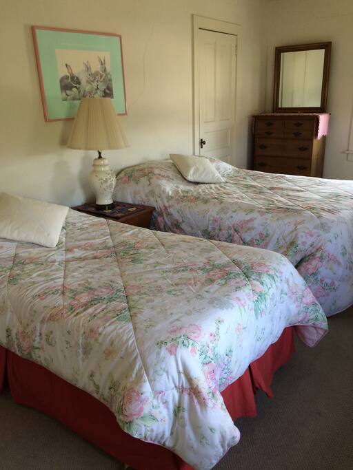Bedroom #2 - Double Bed and Twin Bed