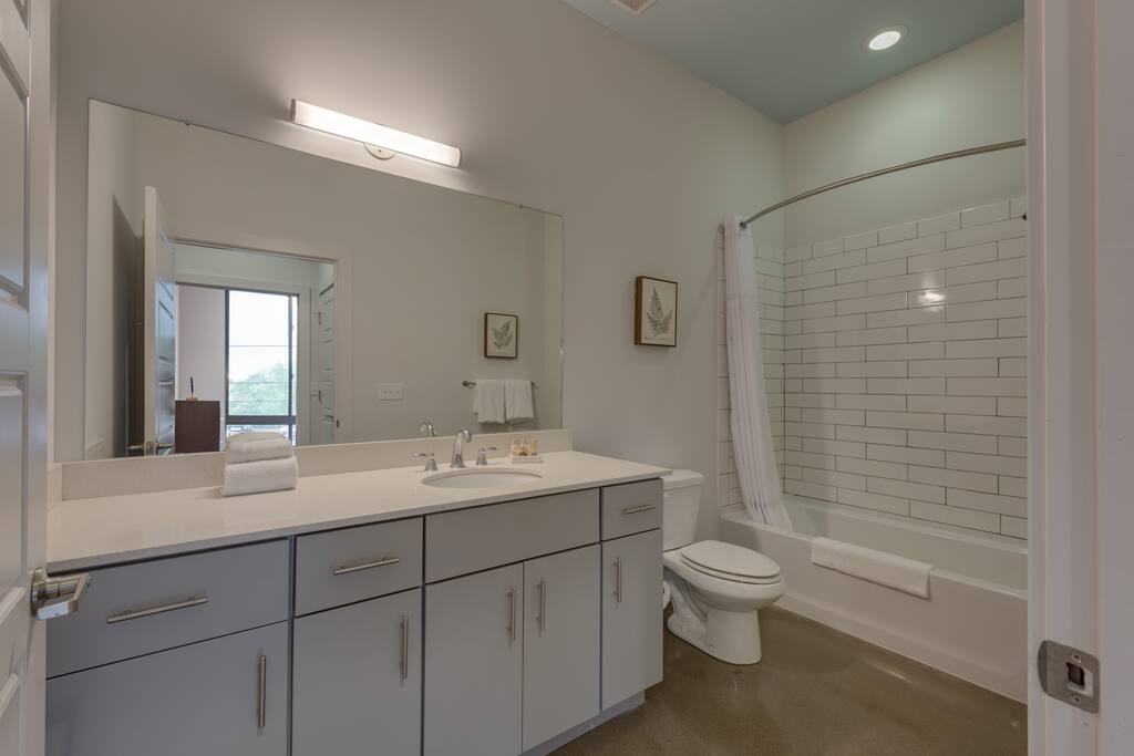 Bathroom at The James by Stay Alfred