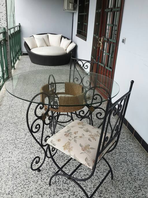 Upstairs Terrace