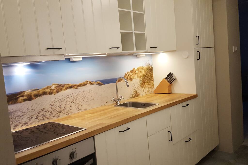 Koken met uitzicht op zee