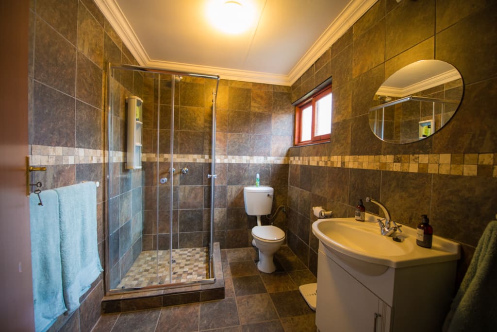 Shower, toilet hand basin