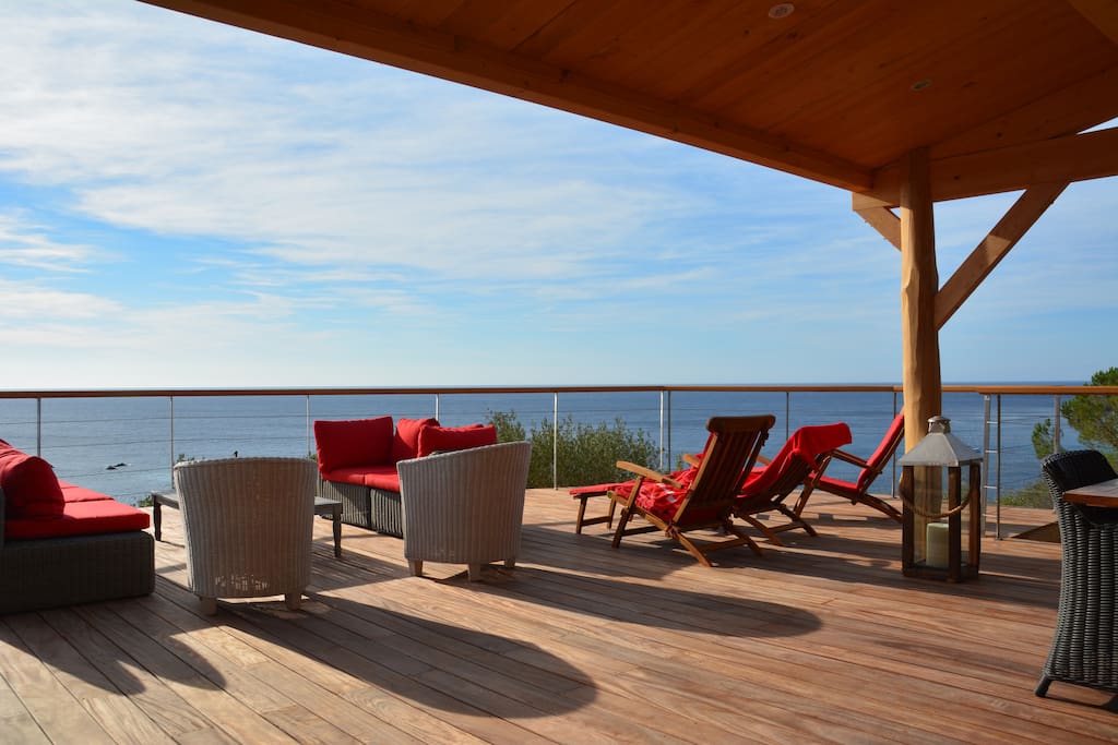 terrasse vue mer