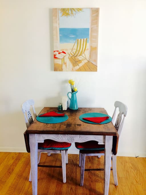 Cute refinished dining table