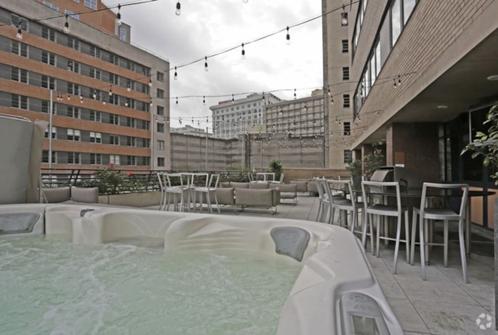 Patio Hot Tub