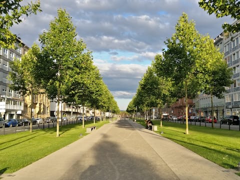Nahe Uni, Kongresszentrum und Musikhochschule