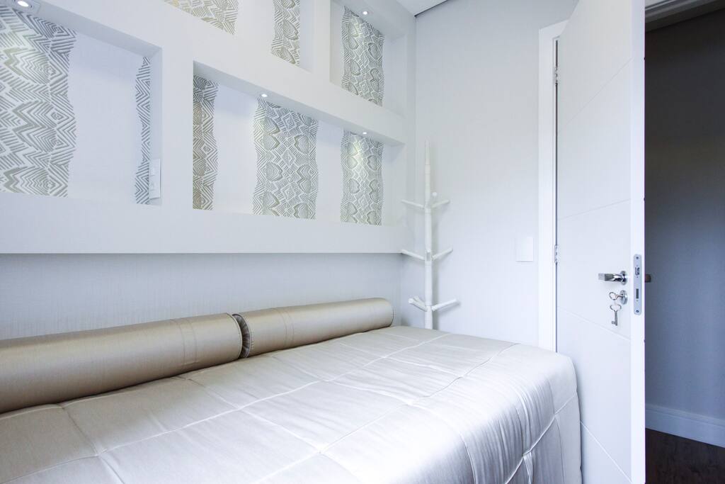 Single bed.