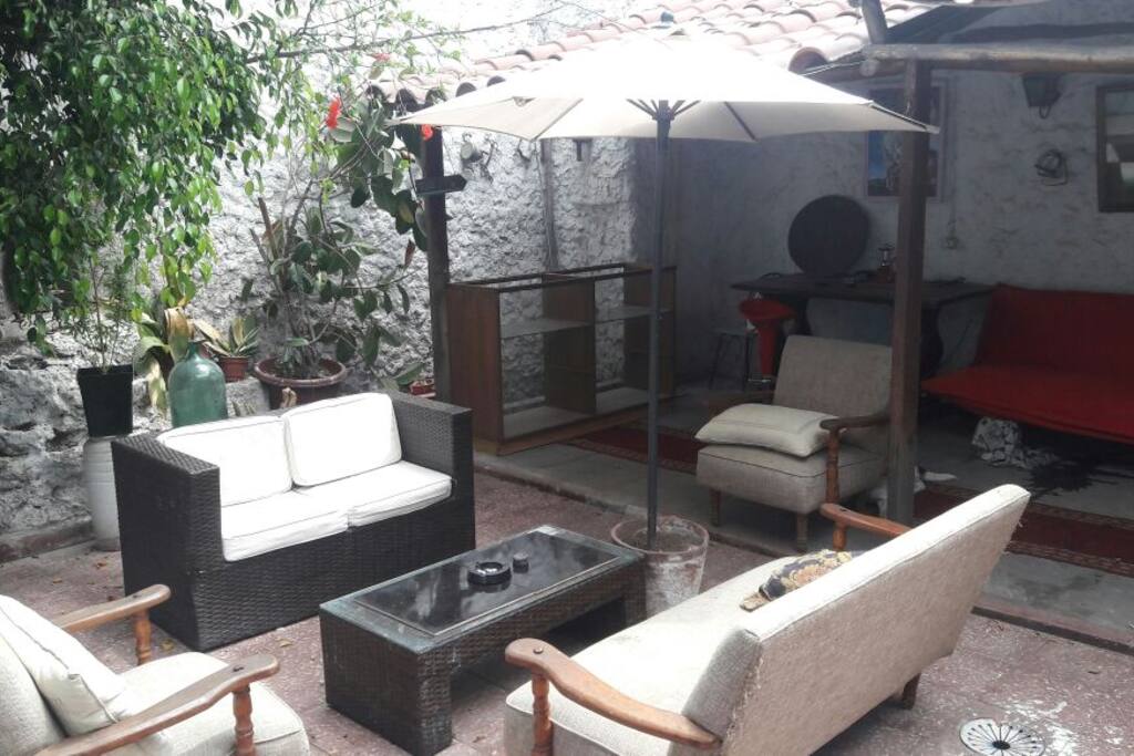 Terraza amplia
