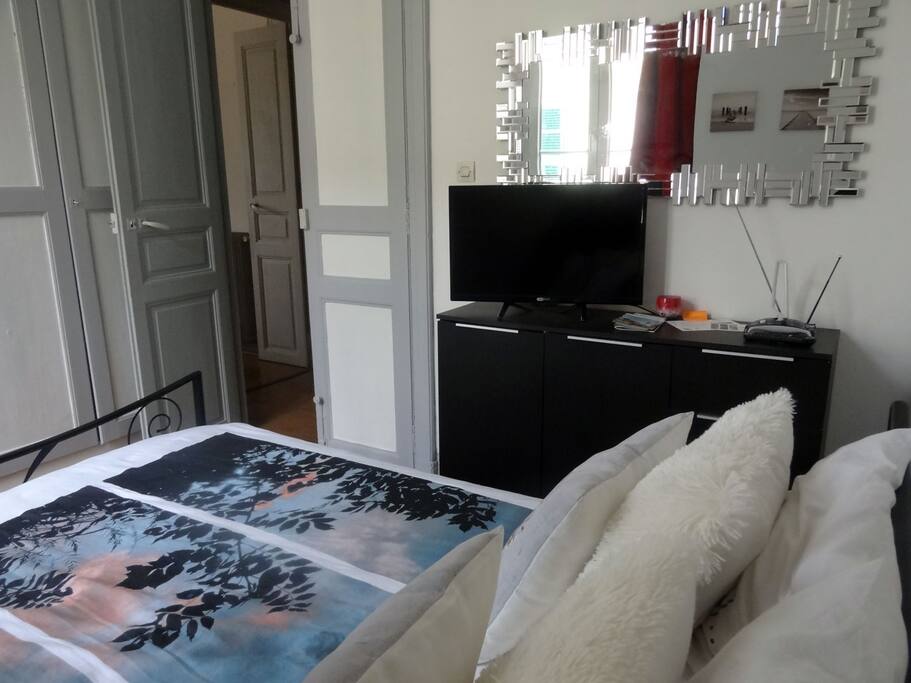 La chambre tout confort.