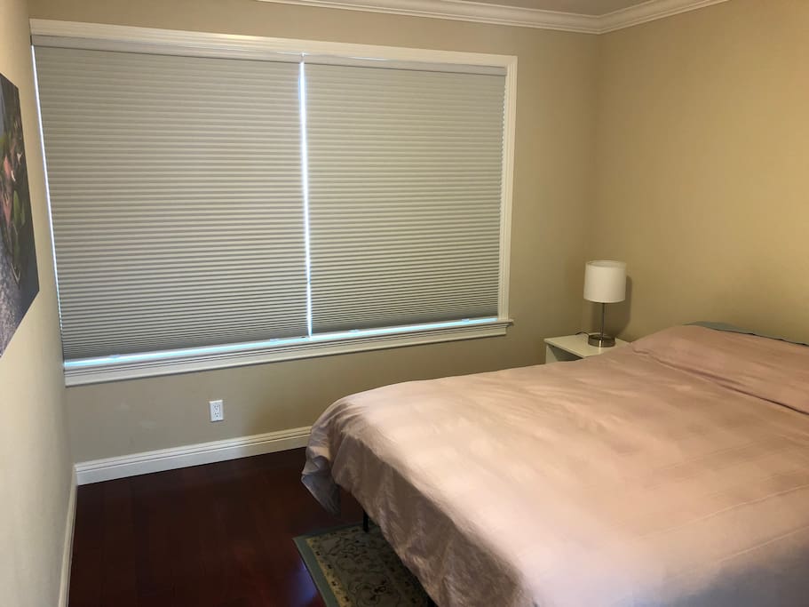 Black-out shades for those who like to sleep in.