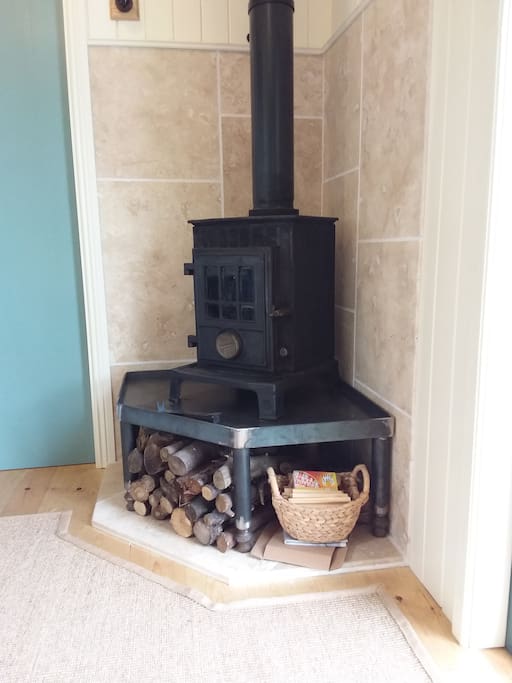 Wood Burner - with all the wood you can eat :)