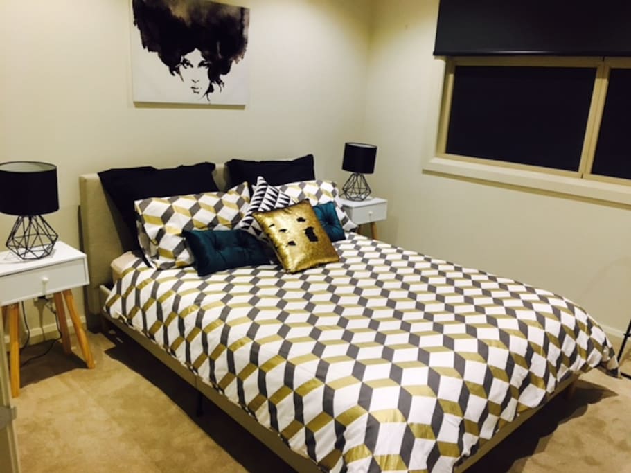 Bedroom at night