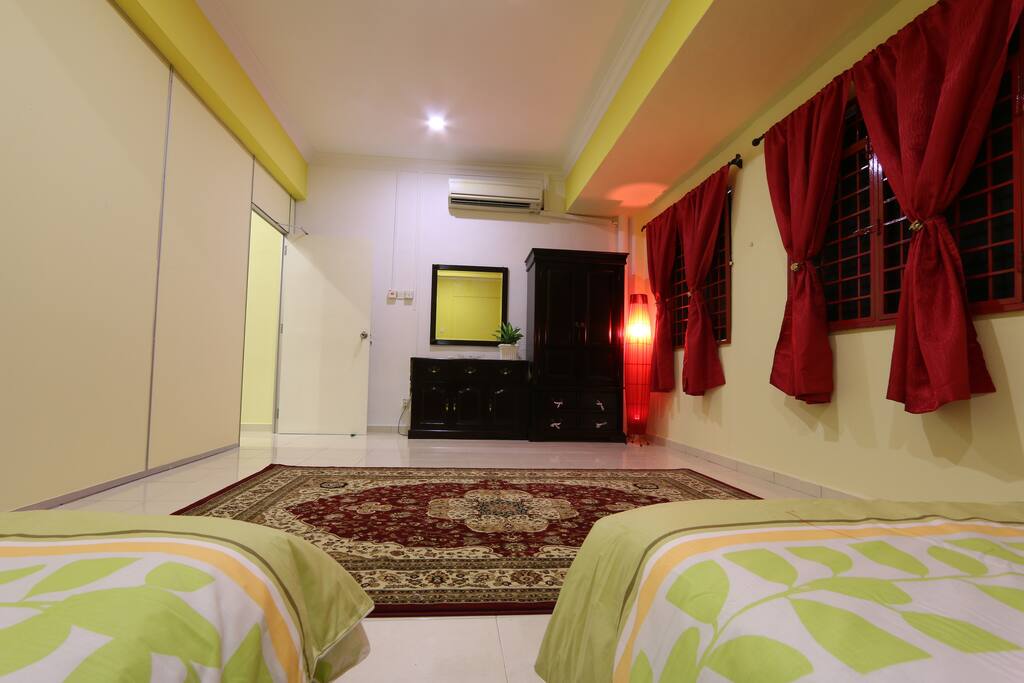 Master Room bed view