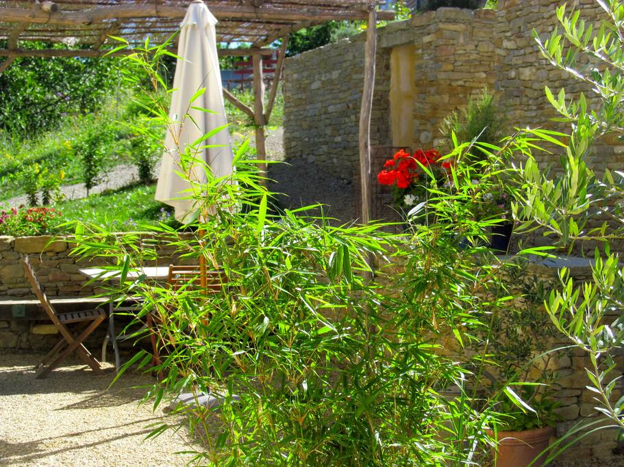 Eigene Terrasse