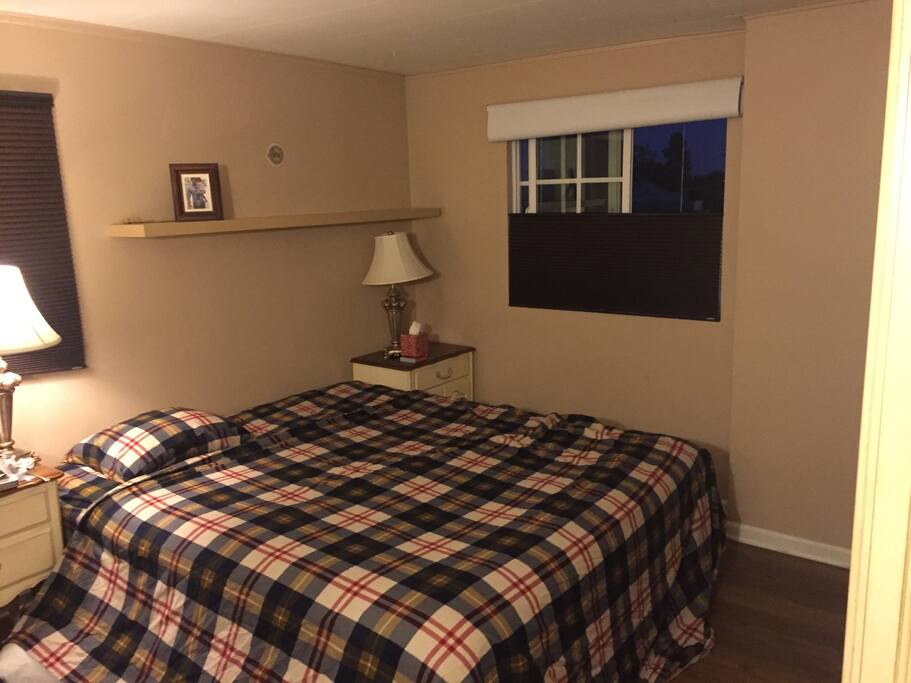 Bedroom with Cal King Bed