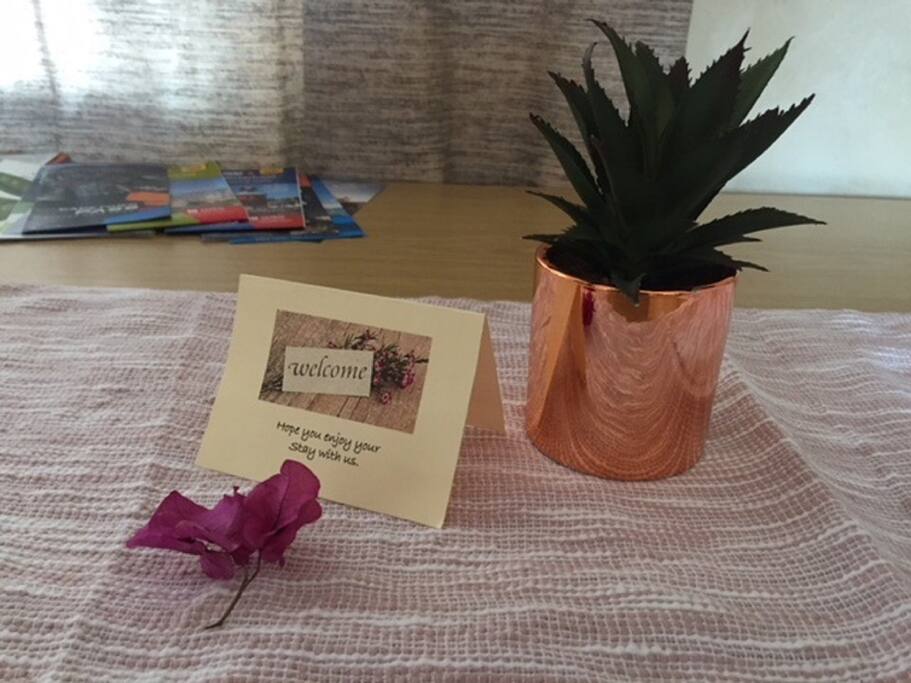 We love to make our guests feel welcome!