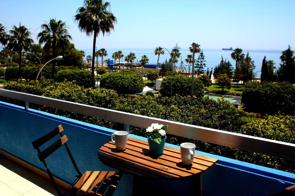Balcony Overlooking the Sea
