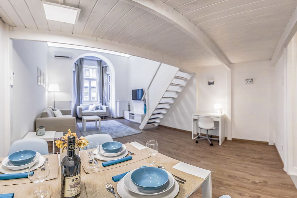 Dining area in the Living room