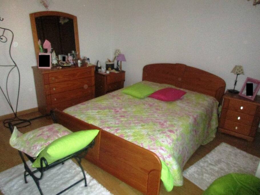 Quarto 1 - Cama de Casal com AC
