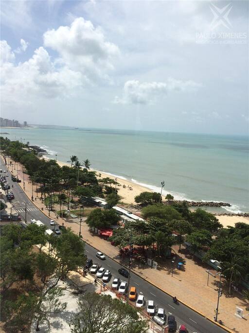 Vista da varando do Flat.